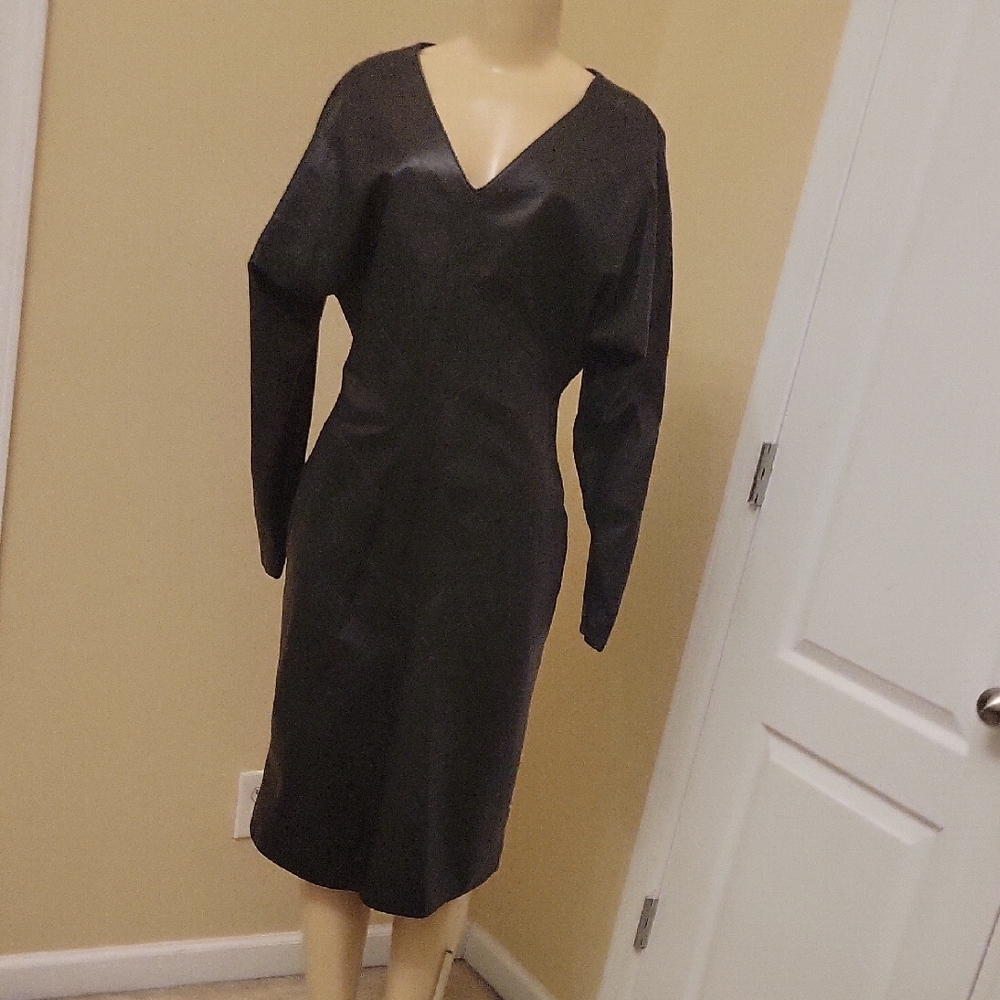 Vintage Leather Dress